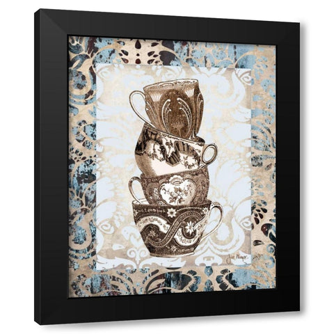 Tippy II Black Modern Wood Framed Art Print by Meyer, Jill