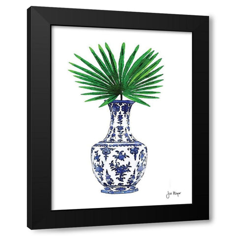 In Your Vase IV Black Modern Wood Framed Art Print with Double Matting by Meyer, Jill
