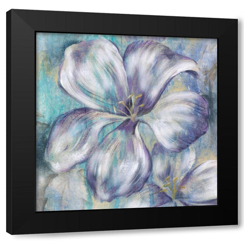 Summer Beauty I Black Modern Wood Framed Art Print with Double Matting by Ferry, Margaret