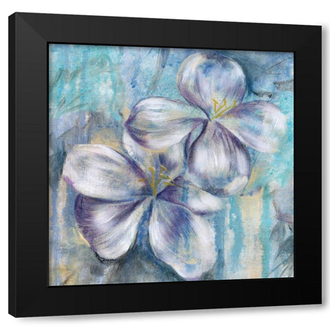 Summer Beauty II Black Modern Wood Framed Art Print with Double Matting by Ferry, Margaret