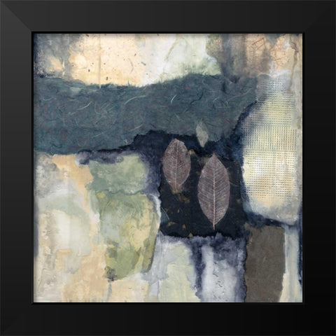 Grey Elements I Black Modern Wood Framed Art Print by Ferry, Margaret