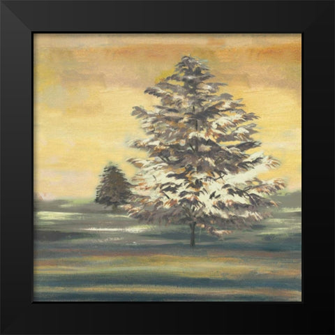 Autumn Sunset II Black Modern Wood Framed Art Print by Ferry, Margaret