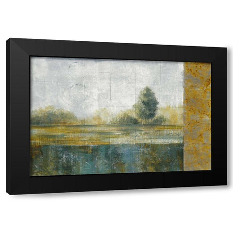 Stormy Weather II Black Modern Wood Framed Art Print by Martin, Cheryl