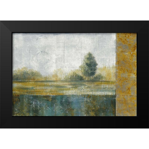 Stormy Weather II Black Modern Wood Framed Art Print by Martin, Cheryl