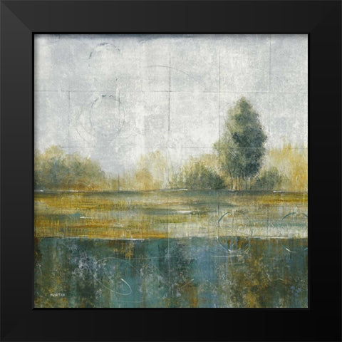 Stormy Weather IV Black Modern Wood Framed Art Print by Martin, Cheryl