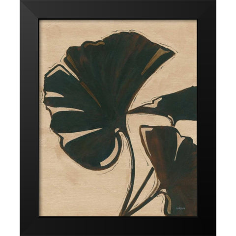 Platinum Shadow IV Black Modern Wood Framed Art Print by Martin, Cheryl