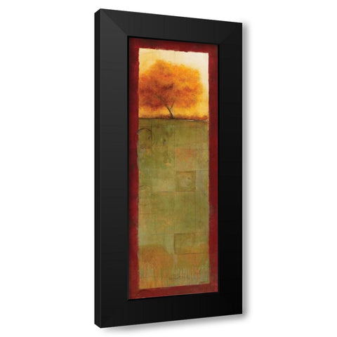 Autumn Vision I Black Modern Wood Framed Art Print with Double Matting by Martin, Cheryl