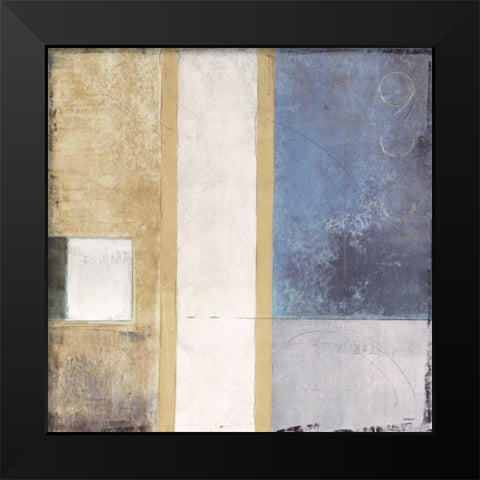 Nexus I Black Modern Wood Framed Art Print by Martin, Cheryl