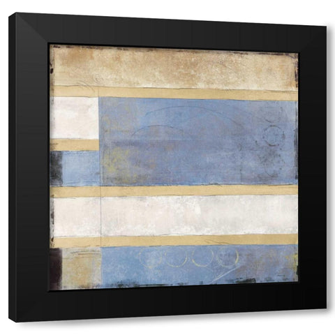 Nexus II Black Modern Wood Framed Art Print by Martin, Cheryl