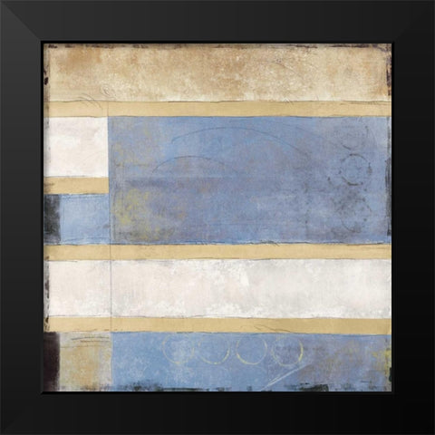 Nexus II Black Modern Wood Framed Art Print by Martin, Cheryl