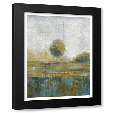 Stormy Weather V Black Modern Wood Framed Art Print with Double Matting by Martin, Cheryl