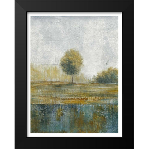 Stormy Weather V Black Modern Wood Framed Art Print by Martin, Cheryl