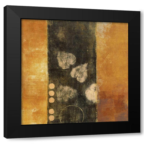 Interconnection I Black Modern Wood Framed Art Print by Martin, Cheryl