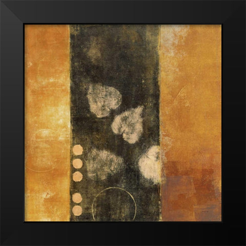 Interconnection I Black Modern Wood Framed Art Print by Martin, Cheryl