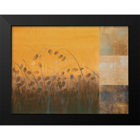 Shimmering II Black Modern Wood Framed Art Print by Martin, Cheryl