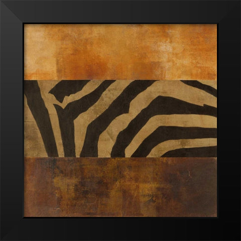Instinct II Black Modern Wood Framed Art Print by Martin, Cheryl