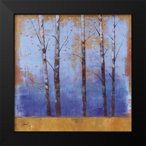 Birch Trees I Black Modern Wood Framed Art Print by Martin, Cheryl