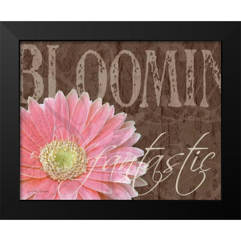 Gerbera I Black Modern Wood Framed Art Print by Murray, Sylvia