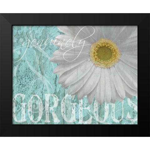 Gerbera III Black Modern Wood Framed Art Print by Murray, Sylvia