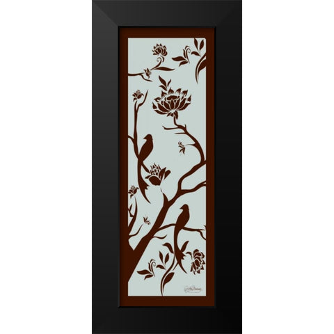 Bird Silo I Black Modern Wood Framed Art Print by Murray, Sylvia