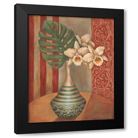 Classic Exotic I Black Modern Wood Framed Art Print by Misa, Eva