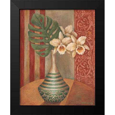 Classic Exotic I Black Modern Wood Framed Art Print by Misa, Eva