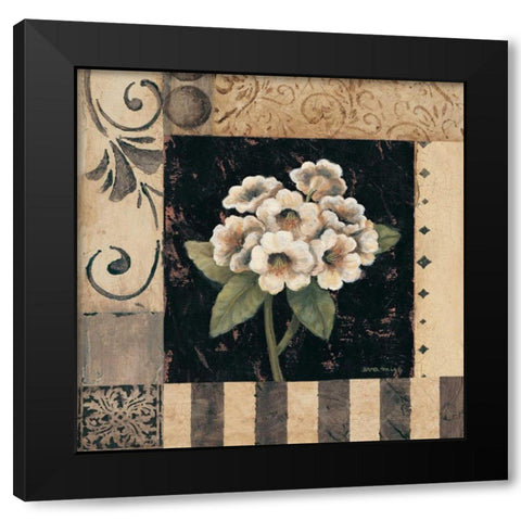 Victorian Summer III Black Modern Wood Framed Art Print by Misa, Eva