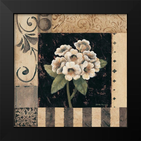 Victorian Summer III Black Modern Wood Framed Art Print by Misa, Eva