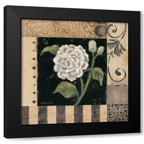 Victorian Summer IV Black Modern Wood Framed Art Print by Misa, Eva