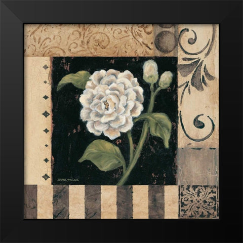 Victorian Summer IV Black Modern Wood Framed Art Print by Misa, Eva