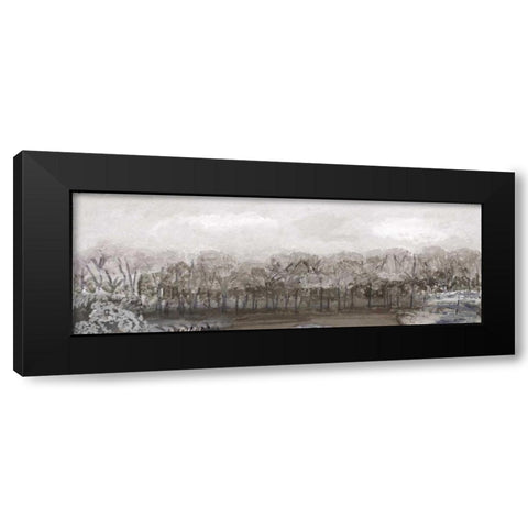 Twilight Black Modern Wood Framed Art Print by Nicholas, Debbie