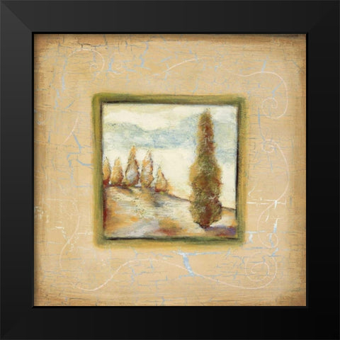 Summer Light II Black Modern Wood Framed Art Print by Osborne, Susan