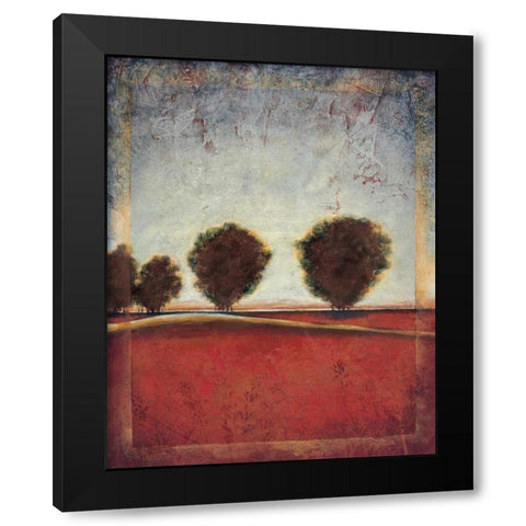 High Country I Black Modern Wood Framed Art Print with Double Matting by Osborne, Susan
