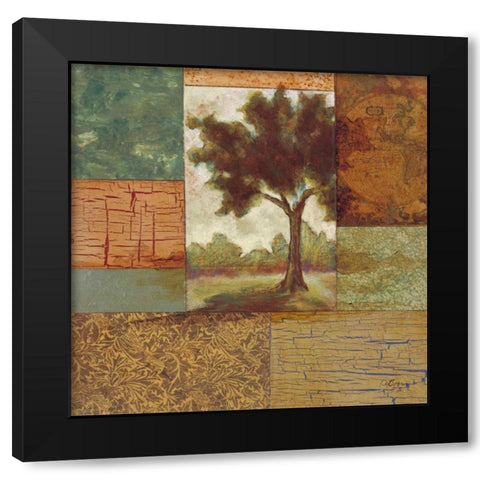Old World Traditions II Black Modern Wood Framed Art Print with Double Matting by Osborne, Susan