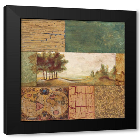 Old World Traditions III Black Modern Wood Framed Art Print by Osborne, Susan