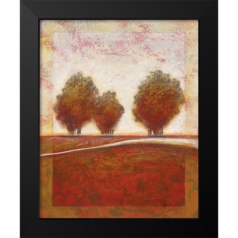 Morning Mist Rising I Black Modern Wood Framed Art Print by Osborne, Susan