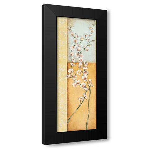 New Beginning I Black Modern Wood Framed Art Print with Double Matting by Osborne, Susan