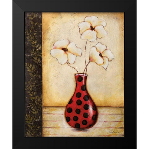 Playful I Black Modern Wood Framed Art Print by Osborne, Susan