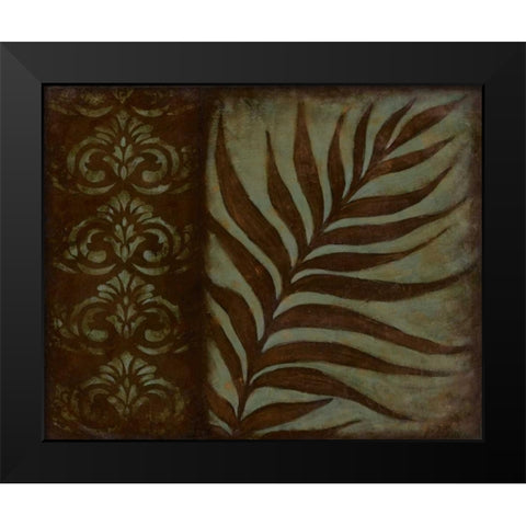Fall Foliage I Black Modern Wood Framed Art Print by Osborne, Susan