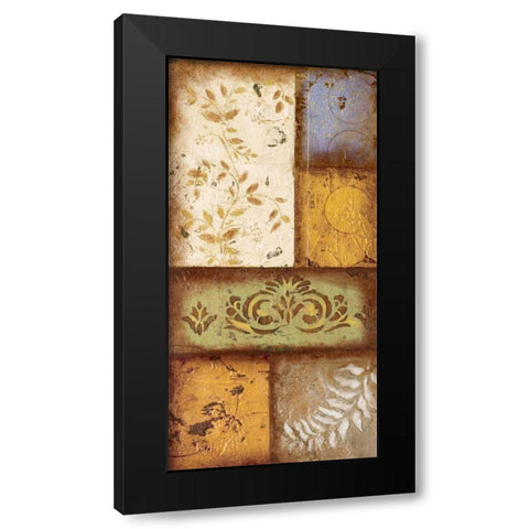 Subtle Black Modern Wood Framed Art Print with Double Matting by Osborne, Susan