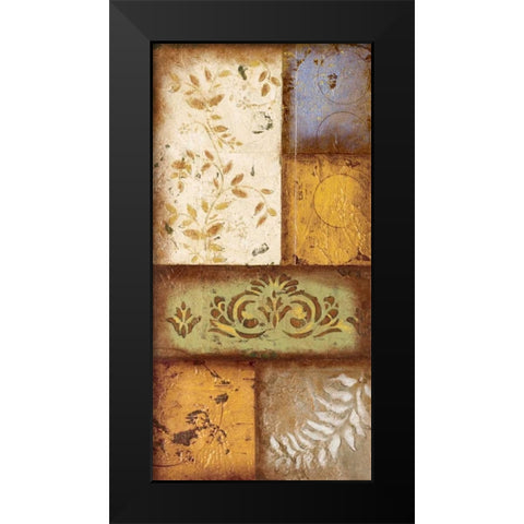 Subtle Black Modern Wood Framed Art Print by Osborne, Susan