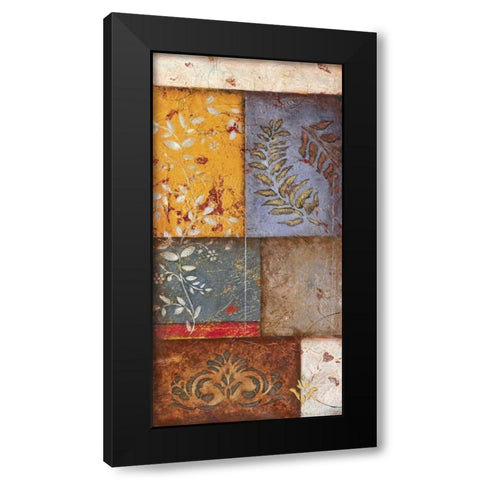 Spice Black Modern Wood Framed Art Print with Double Matting by Osborne, Susan