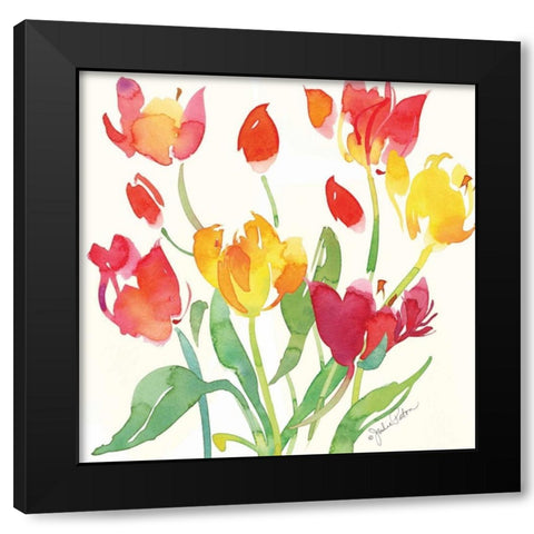 Jardin de Plantes II Black Modern Wood Framed Art Print by Paton, Julie