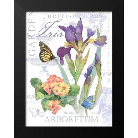 Country Manor I Black Modern Wood Framed Art Print by Paton, Julie