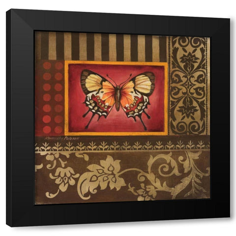 Over the Rainbow I Black Modern Wood Framed Art Print with Double Matting by Poloson, Kimberly