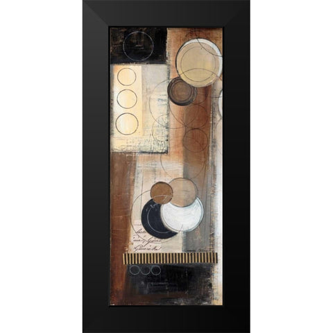 Rush Hour I Black Modern Wood Framed Art Print by Poloson, Kimberly