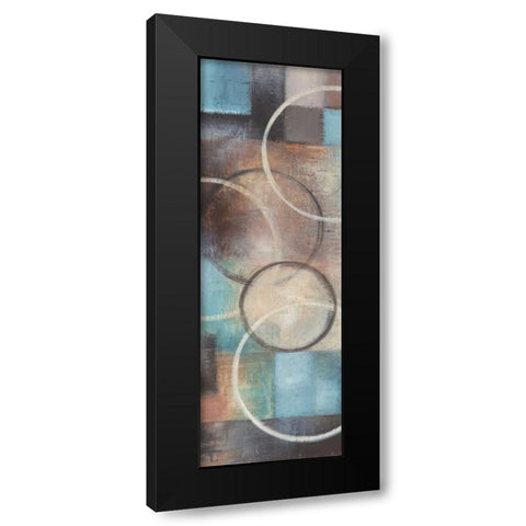 Blue Sky II Black Modern Wood Framed Art Print with Double Matting by Poloson, Kimberly