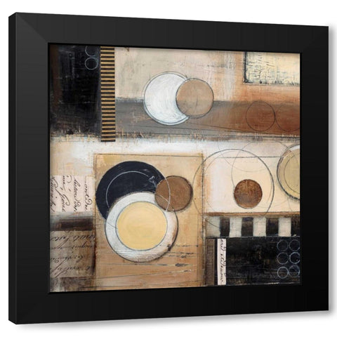 Rush Hour Sq. II Black Modern Wood Framed Art Print with Double Matting by Poloson, Kimberly