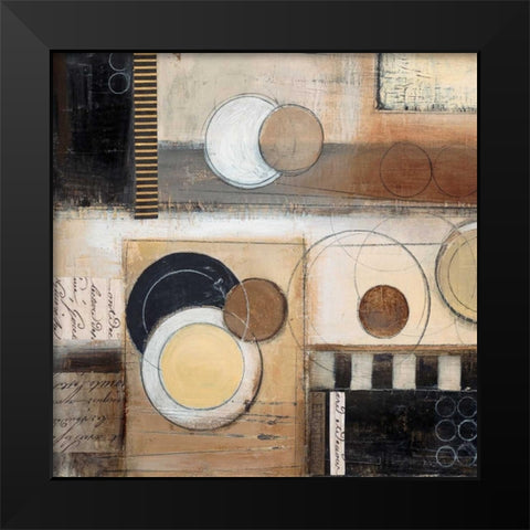 Rush Hour Sq. II Black Modern Wood Framed Art Print by Poloson, Kimberly