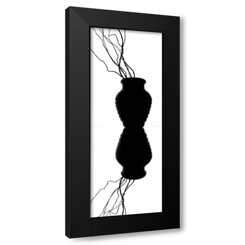 Still Life Reflections II Black Modern Wood Framed Art Print with Double Matting by Burkhart, Monika